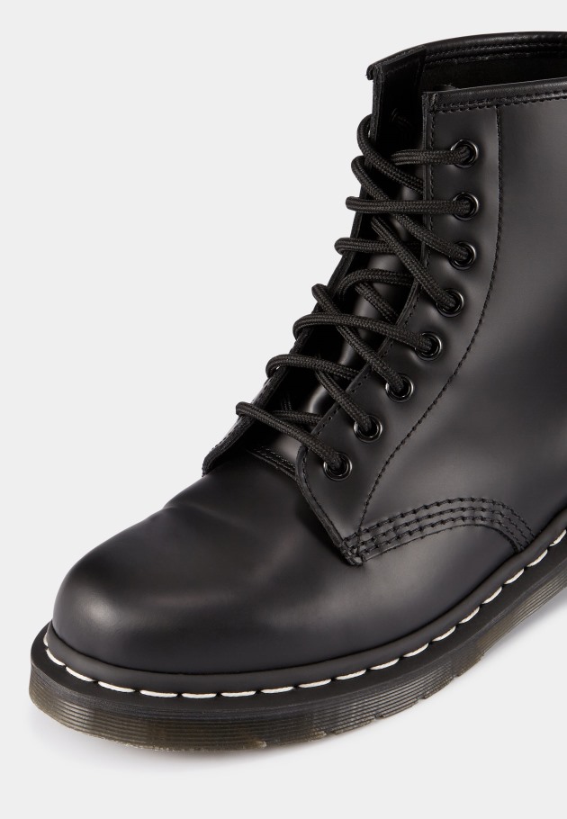Lisboa Dr.martens Portugal 1460 Botins Com Atacadores Preto Preto