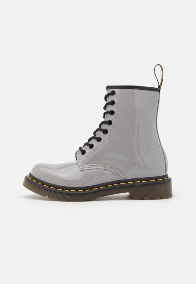 Outlet Cinzento Lamper Dr.martens Portugal 1460 Botins Com Atacadores Cinzento