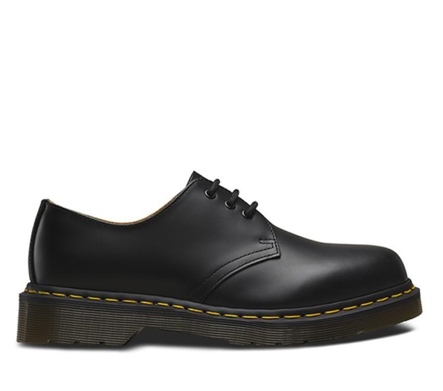 Outlet 1461 Liso Dr.martens Portugal Preto Liso Preto
