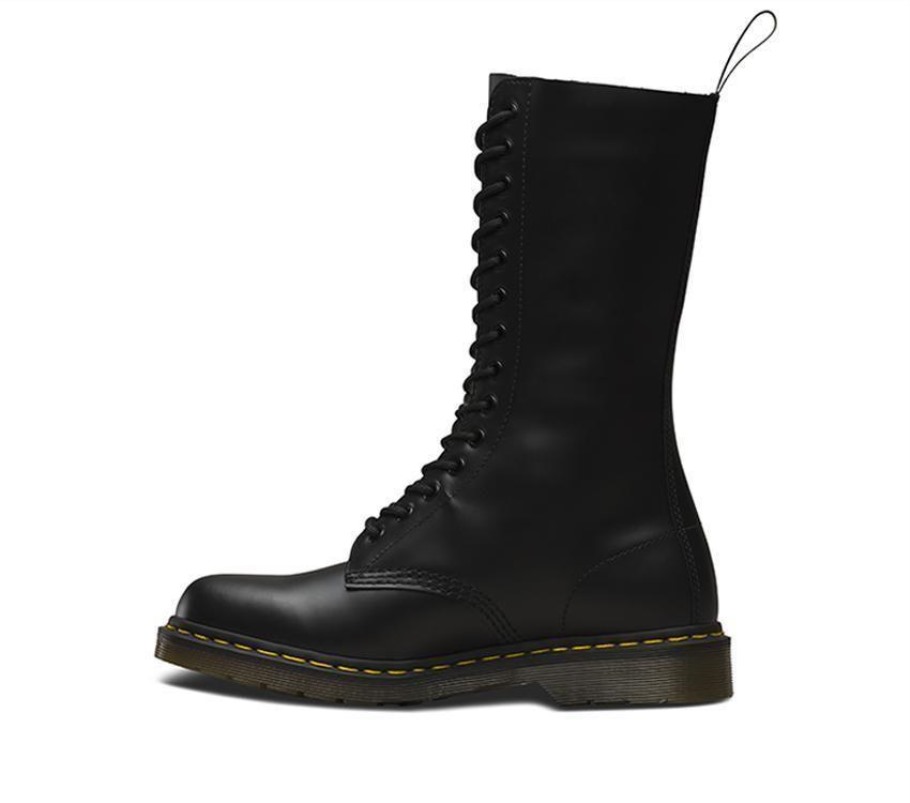 Lisboa Preto Liso Dr.martens Portugal 1914 Liso Preto