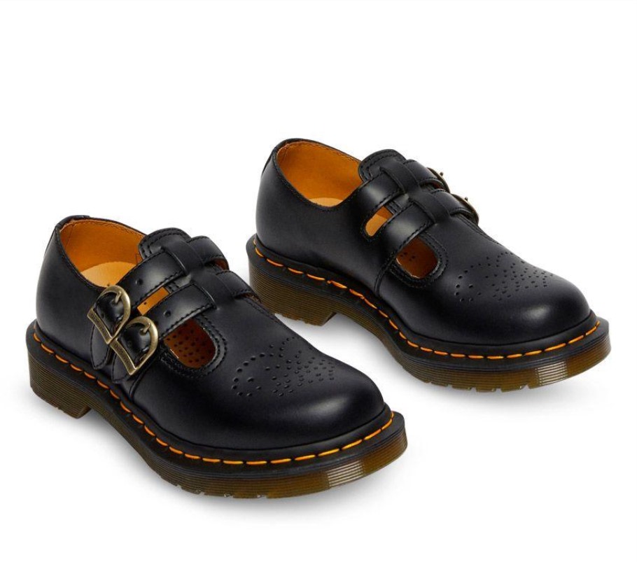 Preto Lisboa 8065 Mary Jane Dr.martens Portugal Preto Liso