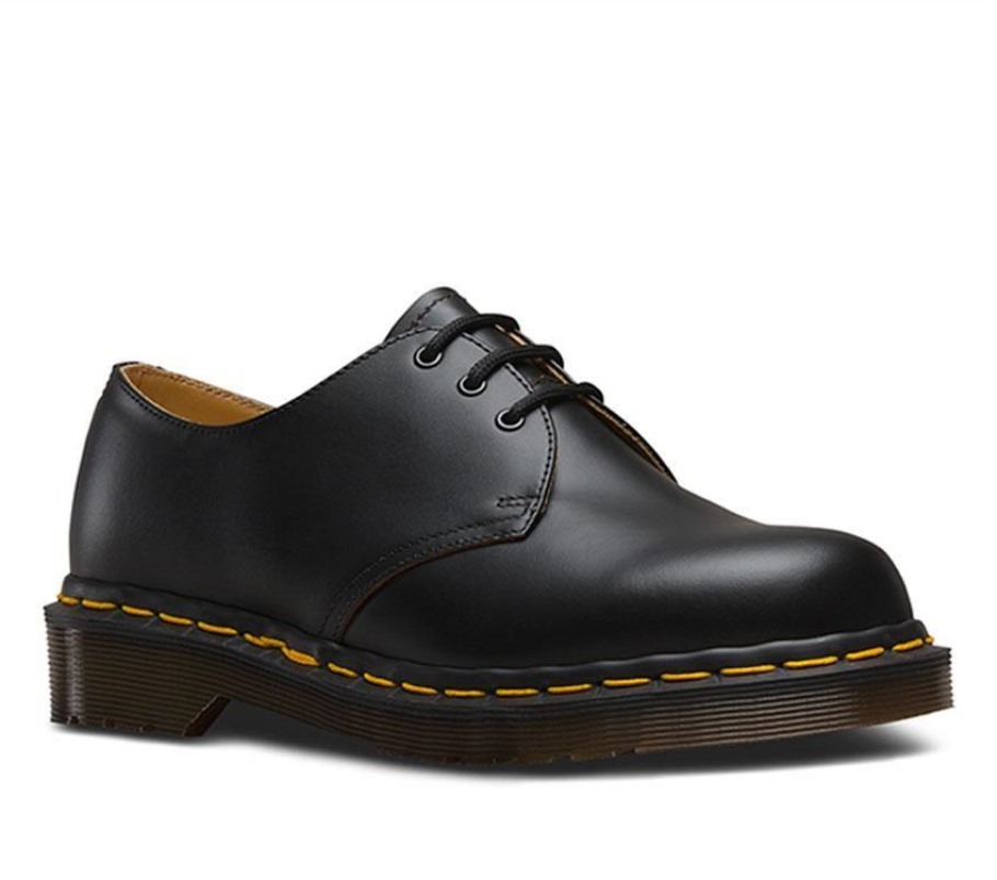Outlet Dr.martens Portugal 1461 Vintage Black Quilon Oxblood