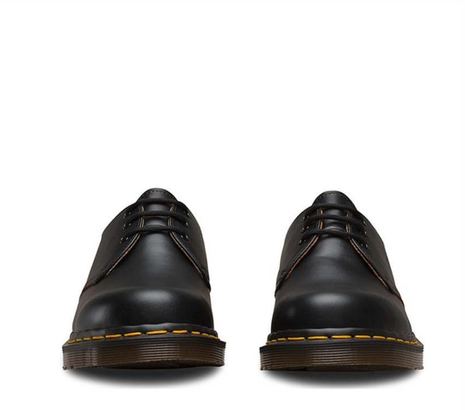 Outlet Dr.martens Portugal 1461 Vintage Black Quilon Oxblood