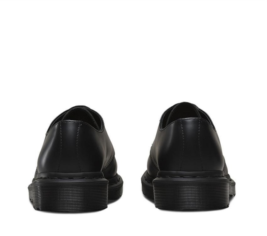 Dr.martens Portugal 1461 Mono Preto Liso Saída Preto