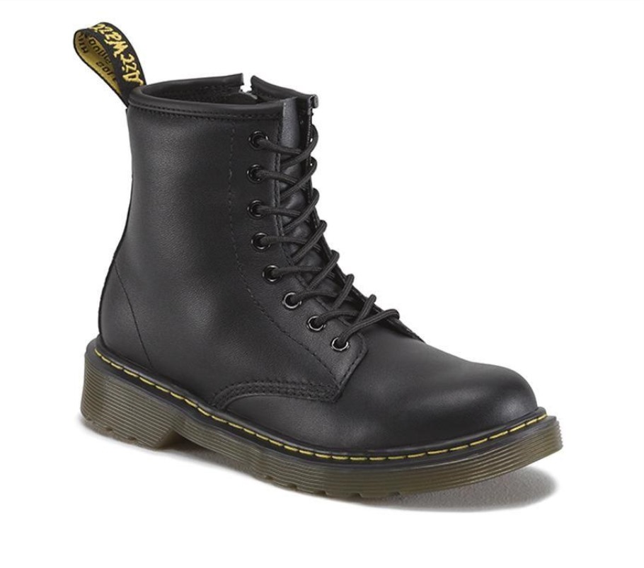 Black Softy T Outlet Dr.martens Portugal Kids Junior 1460 Softy T Black Softy T