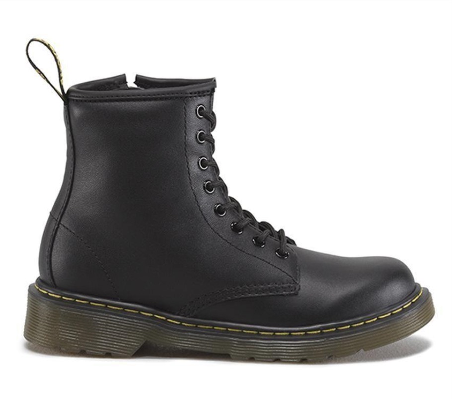 Black Softy T Outlet Dr.martens Portugal Kids Junior 1460 Softy T Black Softy T
