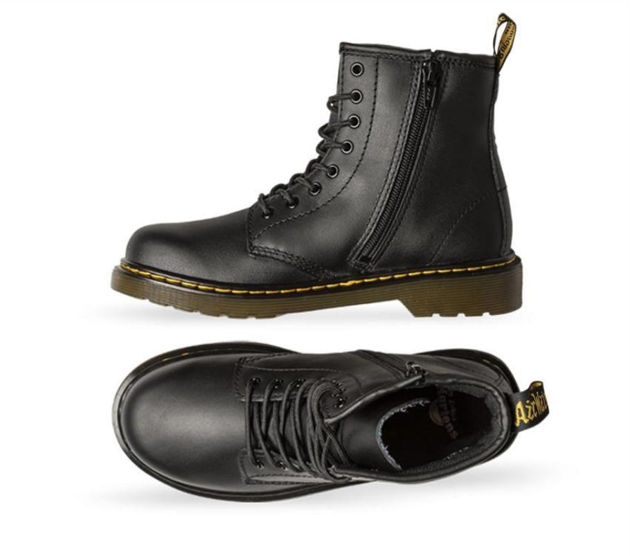 Black Softy T Outlet Dr.martens Portugal Kids Junior 1460 Softy T Black Softy T