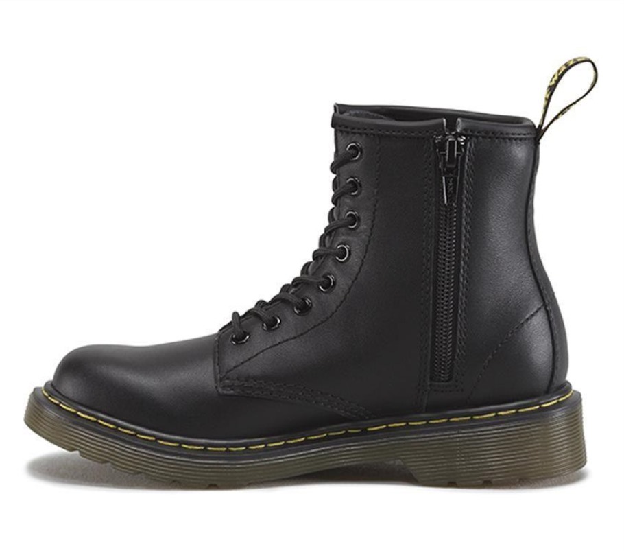 Black Softy T Outlet Dr.martens Portugal Kids Junior 1460 Softy T Black Softy T