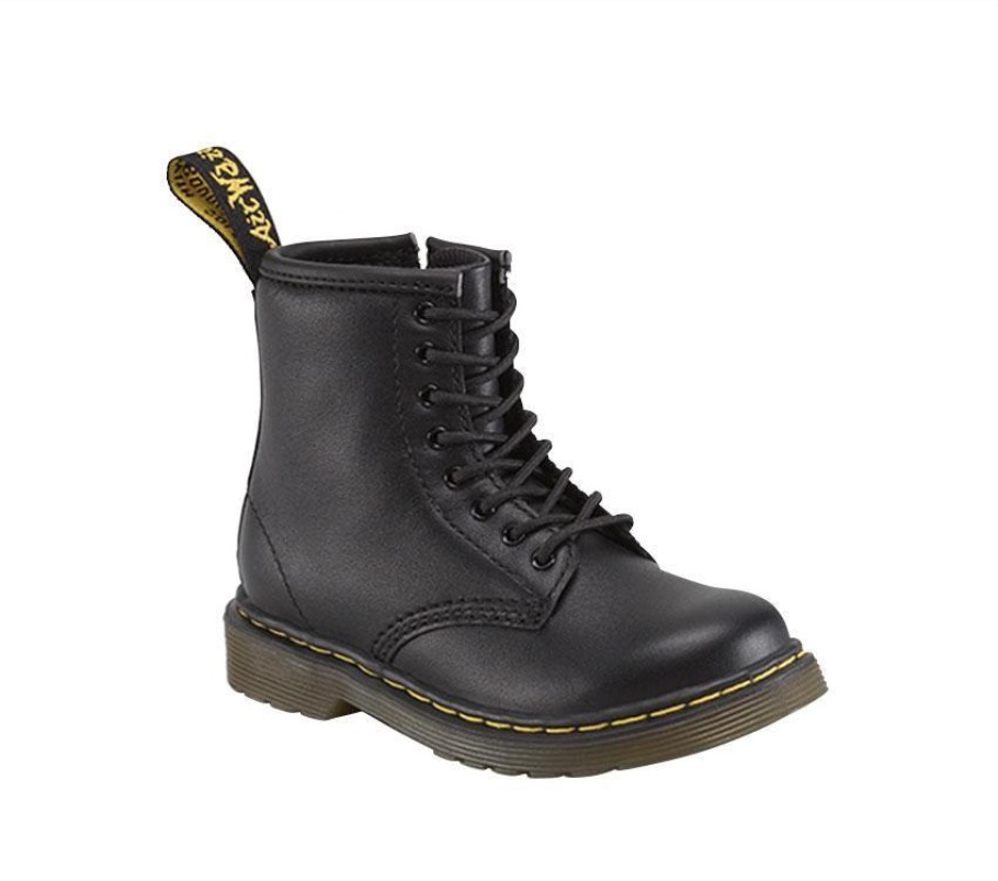 Lisboa Dr.martens Portugal Toddler 1460 Black Softy Black Softy T Black Softy T