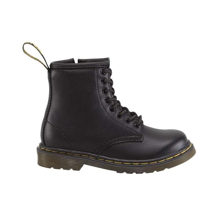 Lisboa Dr.martens Portugal Toddler 1460 Black Softy Black Softy T Black Softy T