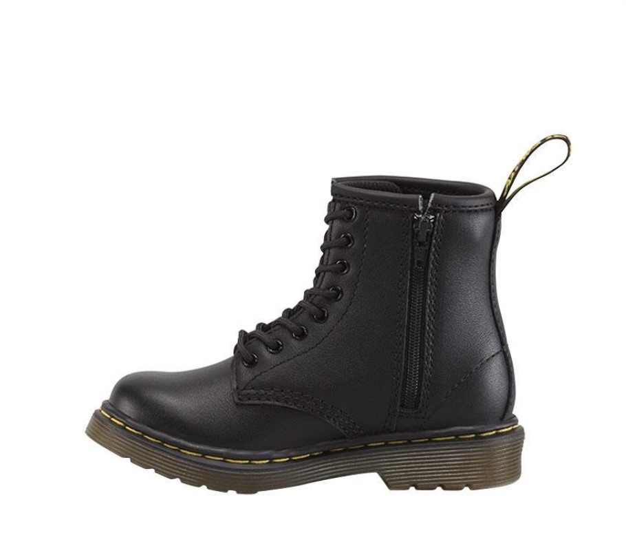 Lisboa Dr.martens Portugal Toddler 1460 Black Softy Black Softy T Black Softy T