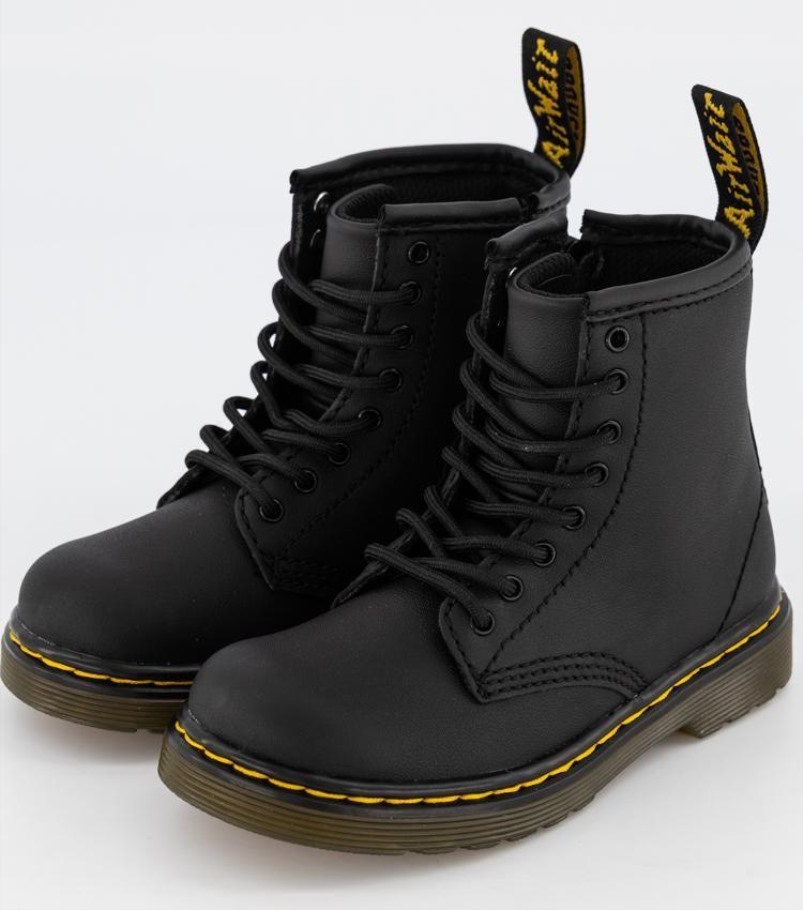 Lisboa Dr.martens Portugal Toddler 1460 Black Softy Black Softy T Black Softy T
