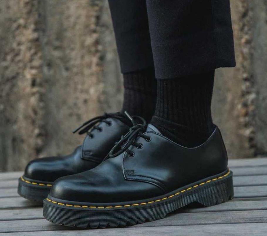 Preto Liso Dr.martens Portugal 1461 Bex Black Lisboa