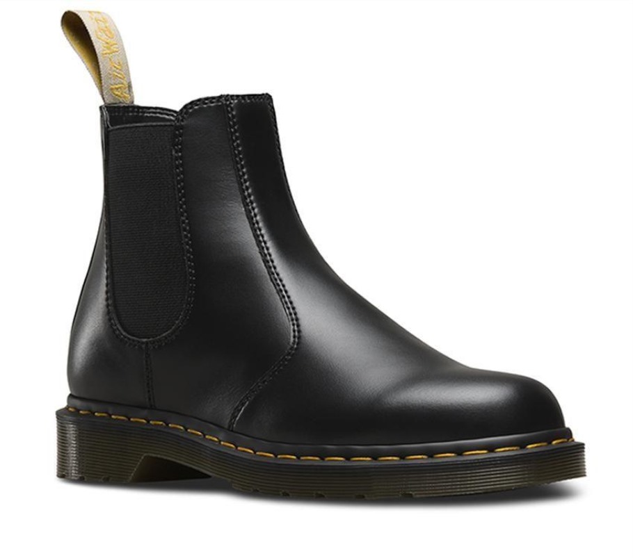 Girassóis Outlet Vegan 2976 Chelsea Dr.martens Portugal Black Felix Rub Off