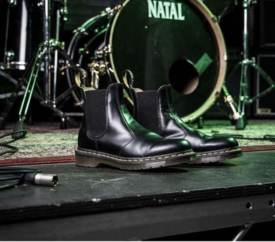 Dr.martens Portugal 2976 Liso Preto Liso Lisboa Preto