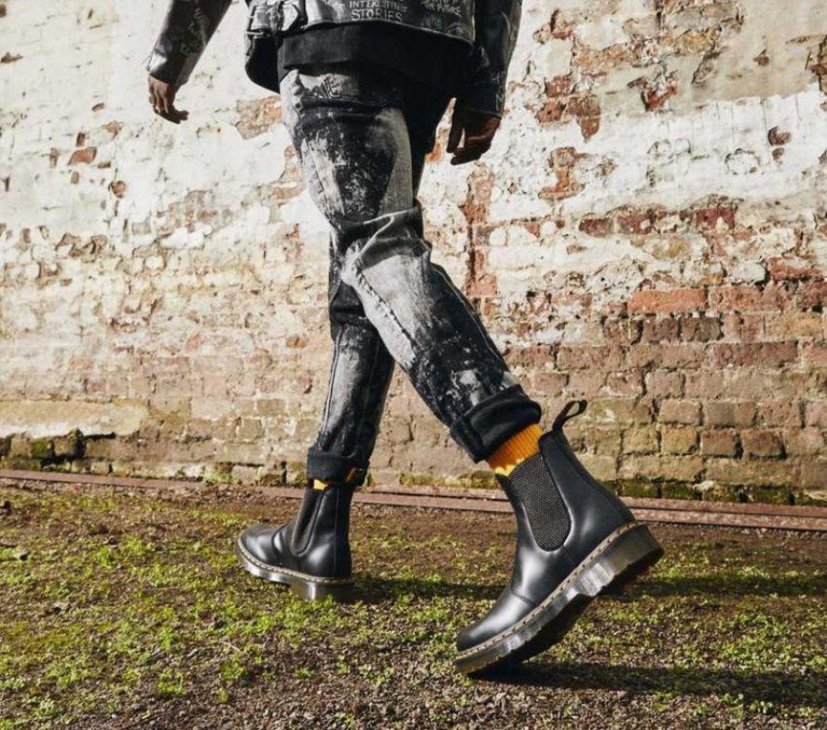 Dr.martens Portugal 2976 Liso Preto Liso Lisboa Preto