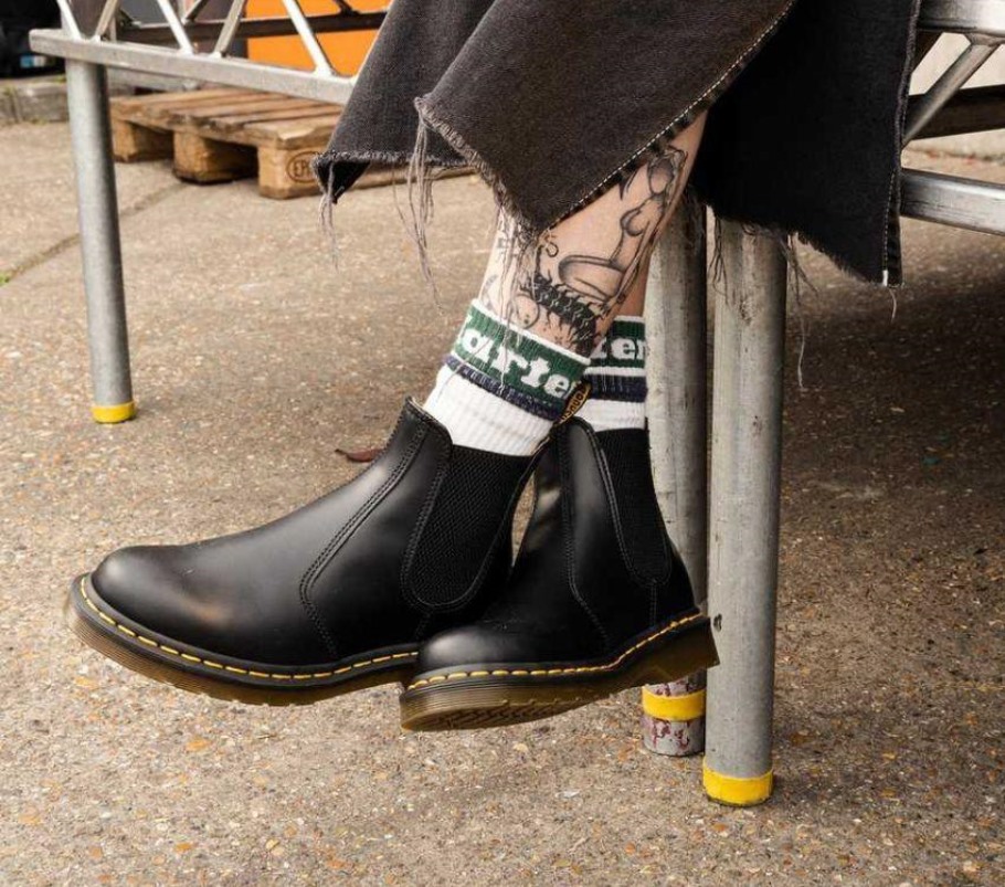 Dr.martens Portugal 2976 Liso Preto Liso Lisboa Preto