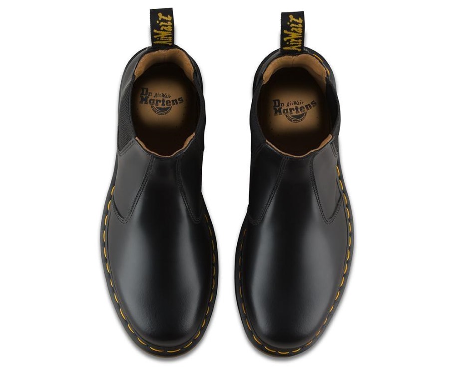 Dr.martens Portugal 2976 Liso Preto Liso Lisboa Preto
