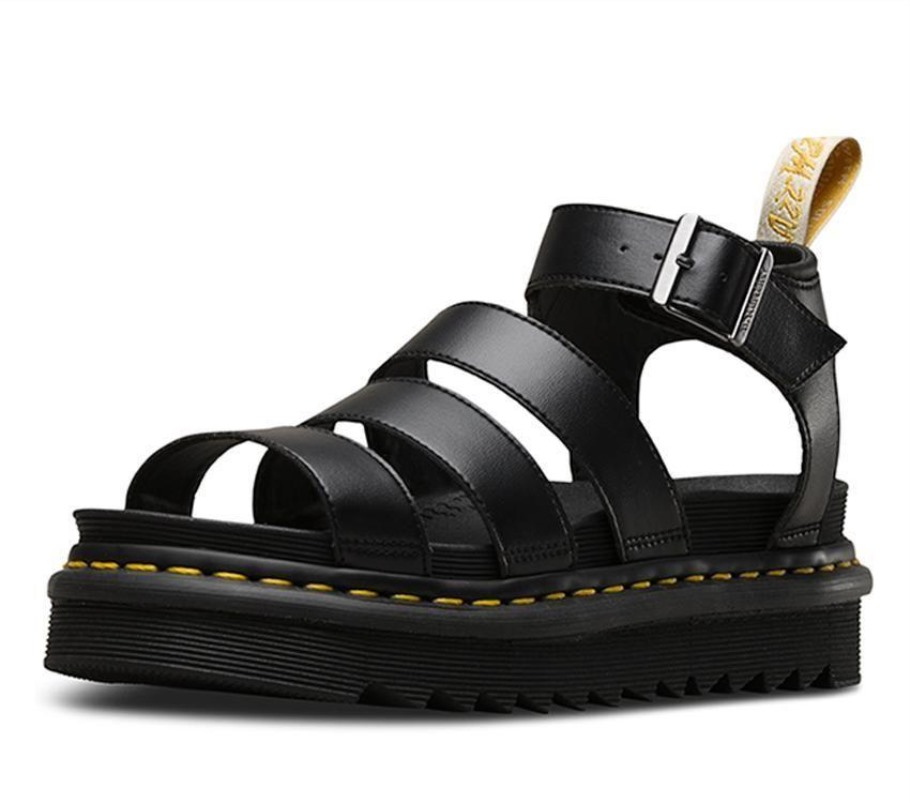 Dr.martens Portugal Vegan Blaire Black Felix Rub Off Black Lisboa