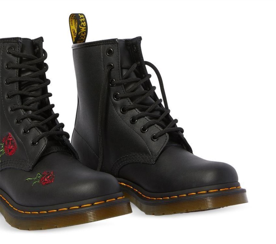 Lisboa Black Softy T Dr.martens Portugal 1460 Vonda 8 Eye Boot Black