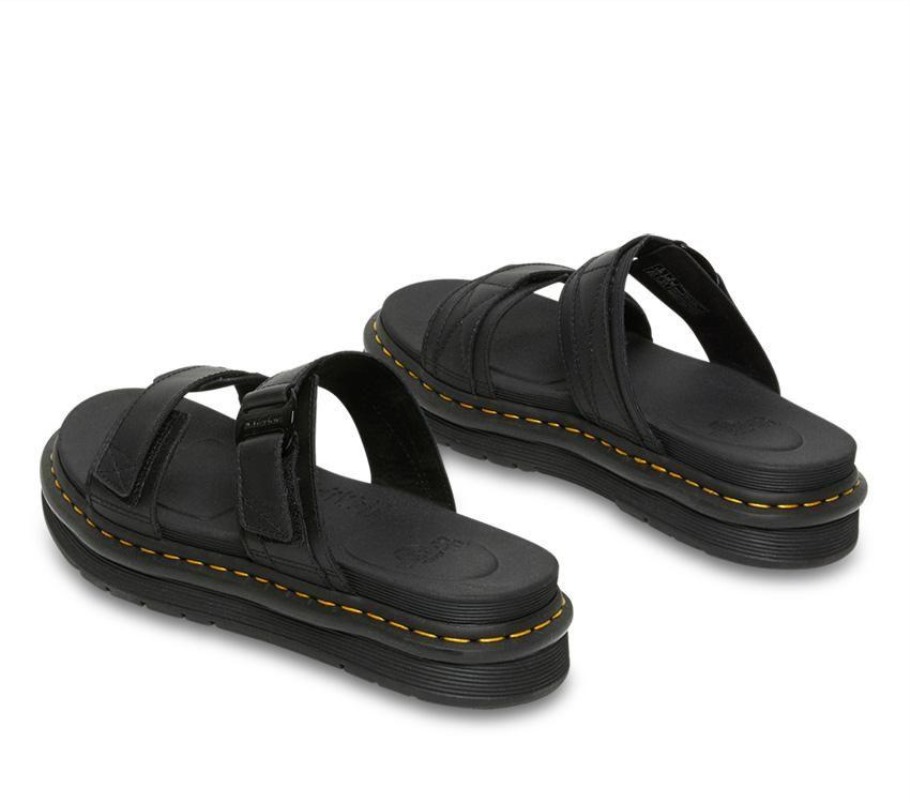 Black Hydro Dr.martens Portugal Chilton Slide Lisboa Black