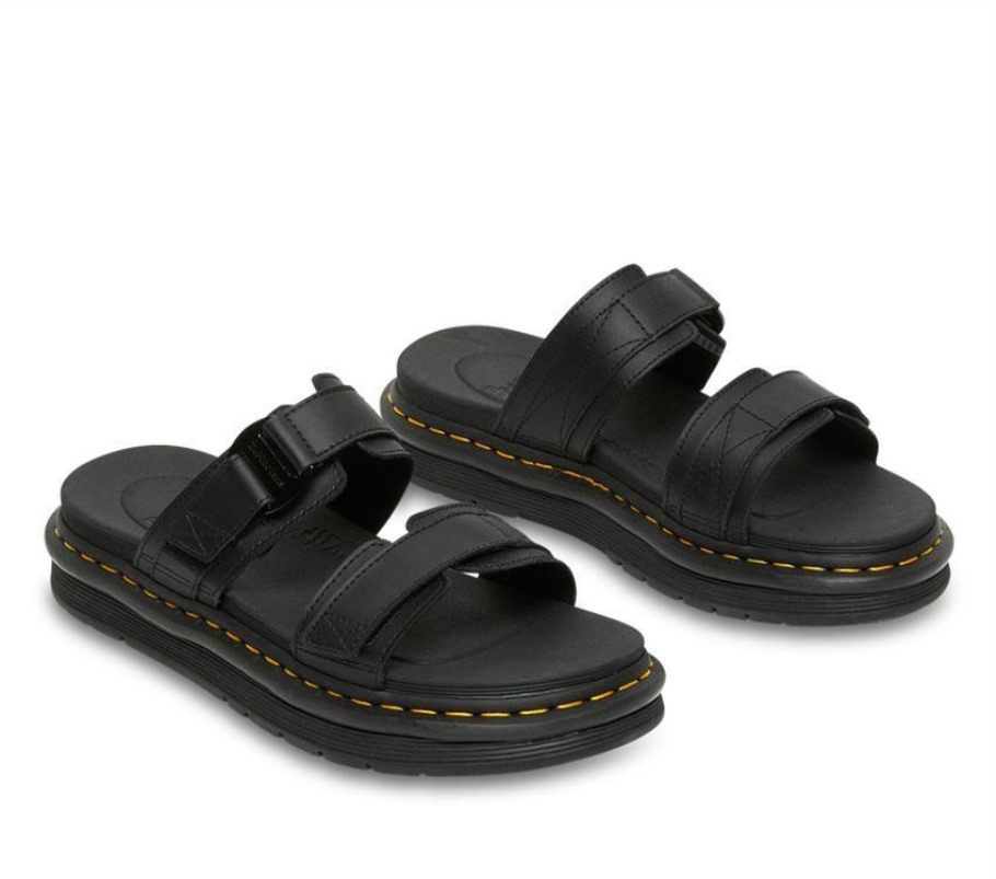 Black Hydro Dr.martens Portugal Chilton Slide Lisboa Black
