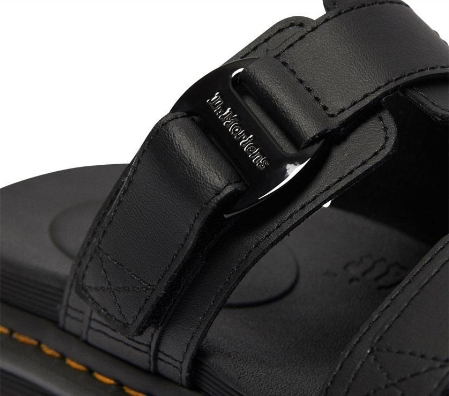 Black Hydro Dr.martens Portugal Chilton Slide Lisboa Black