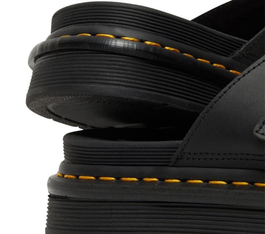 Tomada Hidro Preta Dr.martens Portugal Dax Sandália Sandália Roxa