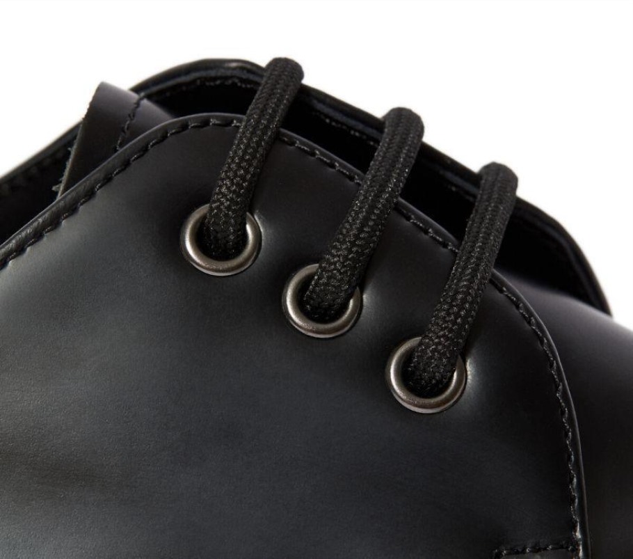 Lisboa Dr.martens Portugal 1461 Quad Polido Liso Preto Polido Liso Preto