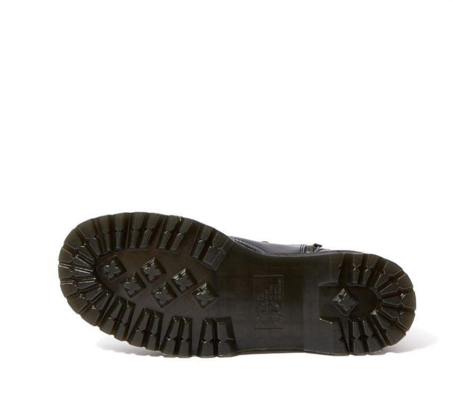 Lisboa Dr.martens Portugal 1461 Quad Polido Liso Preto Polido Liso Preto