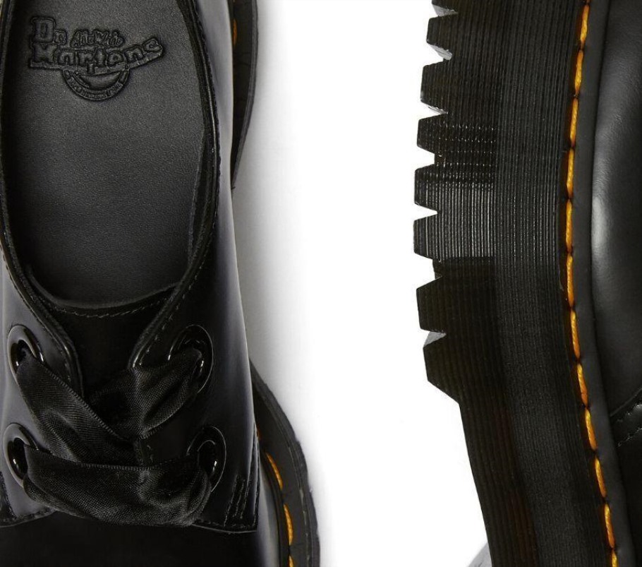 Dr.martens Portugal Holly Plataforma Sapato Preto Buttero Outlet Preto