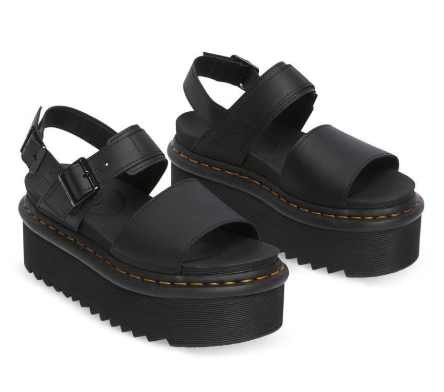 White Outlet Black Hydro Dr.martens Portugal Voss Quad Sandal