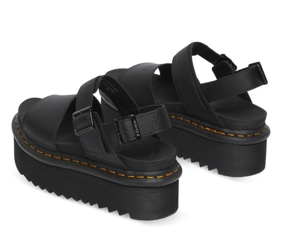 White Outlet Black Hydro Dr.martens Portugal Voss Quad Sandal