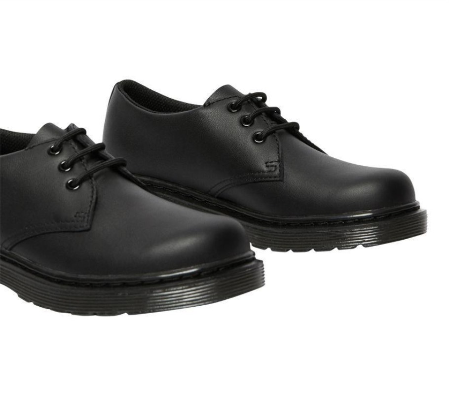 Outlet Black Softy T Dr.martens Portugal Juniors 1461 Mono Black Softy T