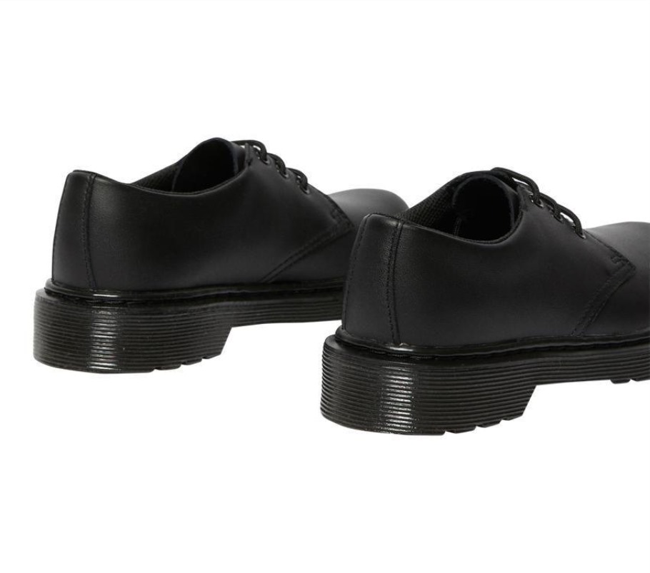 Outlet Black Softy T Dr.martens Portugal Juniors 1461 Mono Black Softy T