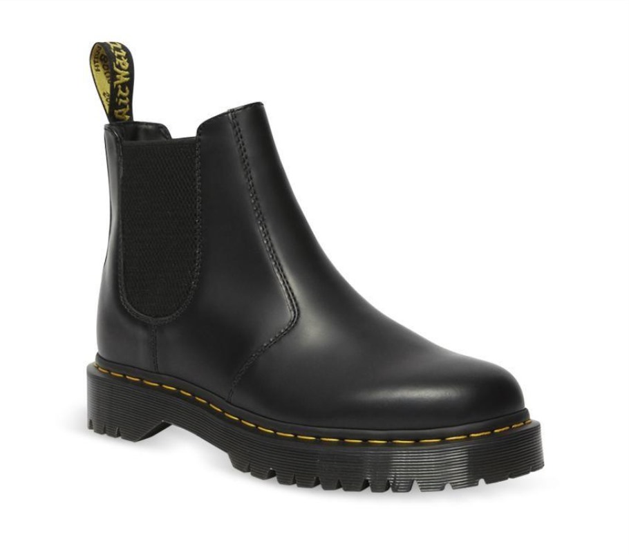 Outlet Dr.martens Portugal 2976 Bex Chelsea Boot Preto Liso Preto