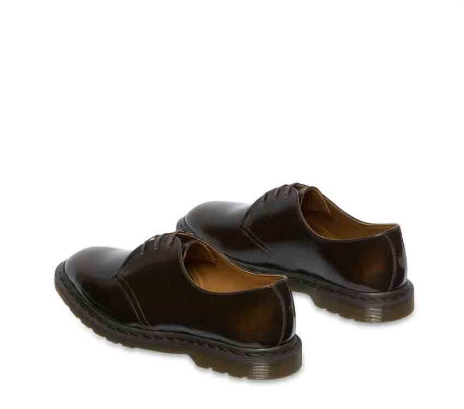 Preto Lisboa Dr.martens Portugal Archie Ii Sapato Com Atacadores Tan Arcadia
