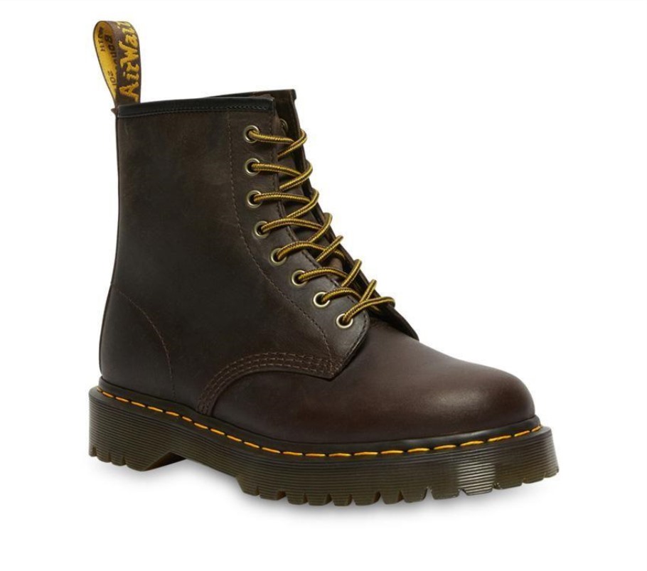 Outlet 1460 Bex Cavalo Louco Dr.martens Portugal Castanho Escuro Cavalo Louco Preto