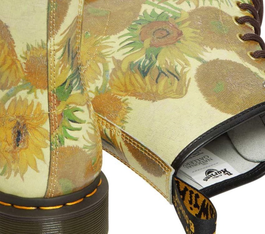 Outlet 1460 Girassóis Dr.martens Portugal Girassóis Pretos