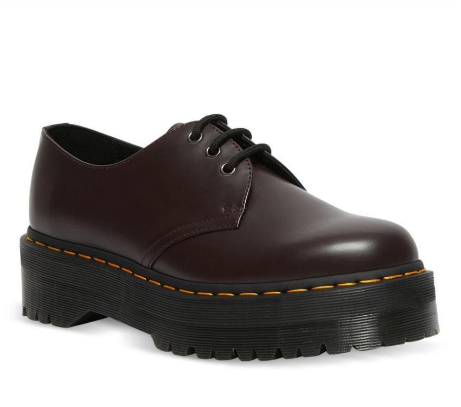 1461 Quad Polido Liso Dr.martens Portugal Old Oxblood Old Outlet
