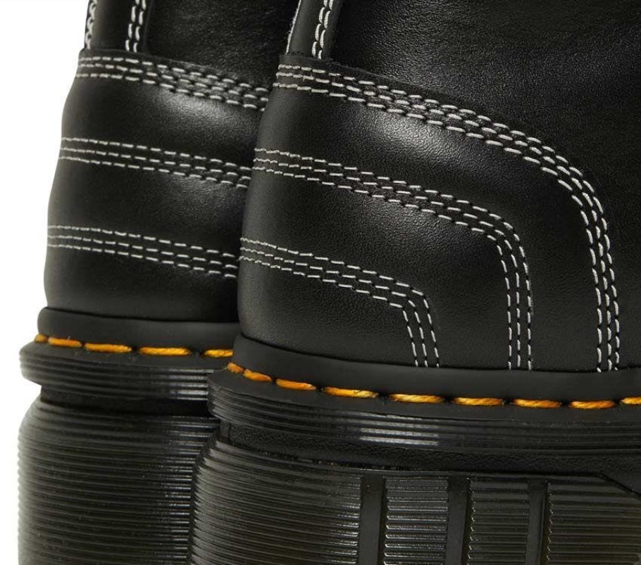 Bota Preta Lisboa Audrick Dr.martens Portugal Black Nappa Lux