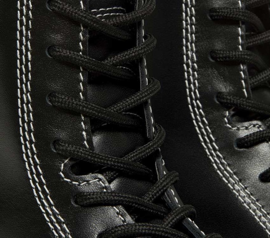 Bota Preta Lisboa Audrick Dr.martens Portugal Black Nappa Lux