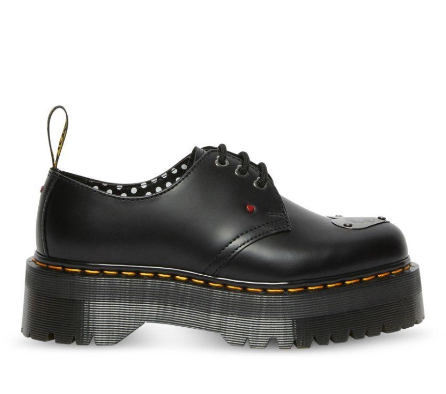 Lisboa Black Dr.martens Portugal Betty Boop 1461 Quad Black