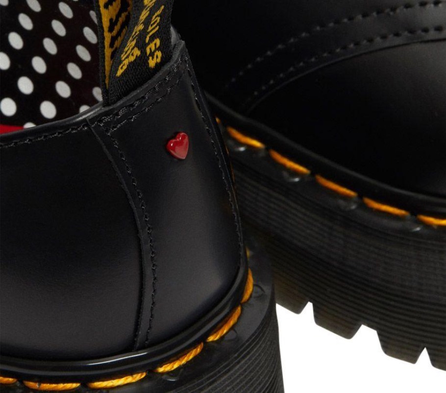 Lisboa Black Dr.martens Portugal Betty Boop 1461 Quad Black