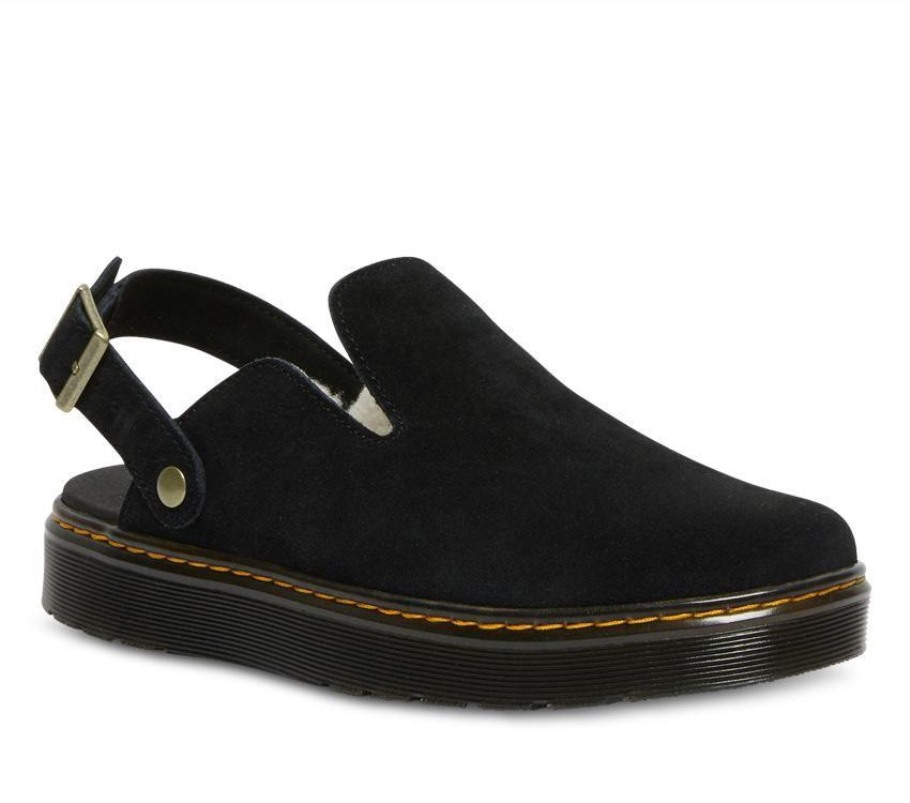 Lisboa Black Dr.martens Portugal Carlson Suede Mule Black