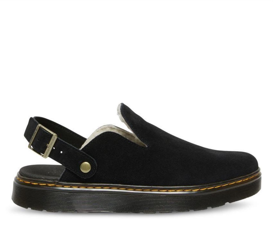 Lisboa Black Dr.martens Portugal Carlson Suede Mule Black