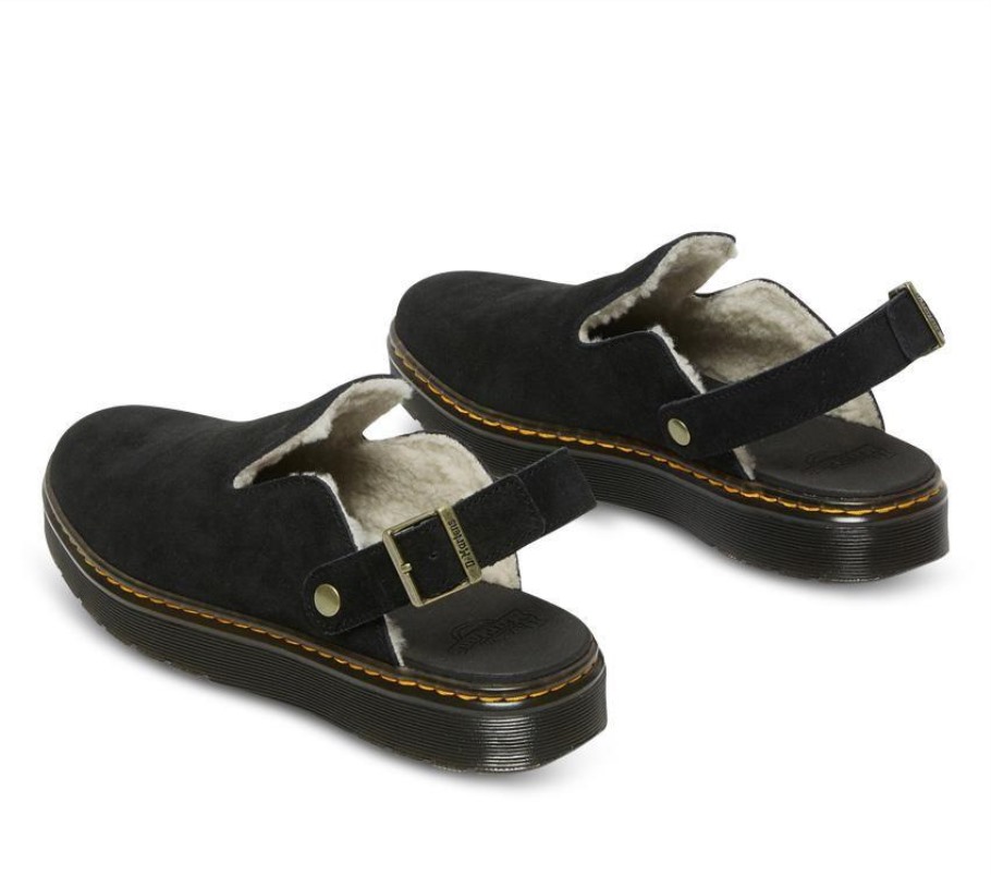 Lisboa Black Dr.martens Portugal Carlson Suede Mule Black