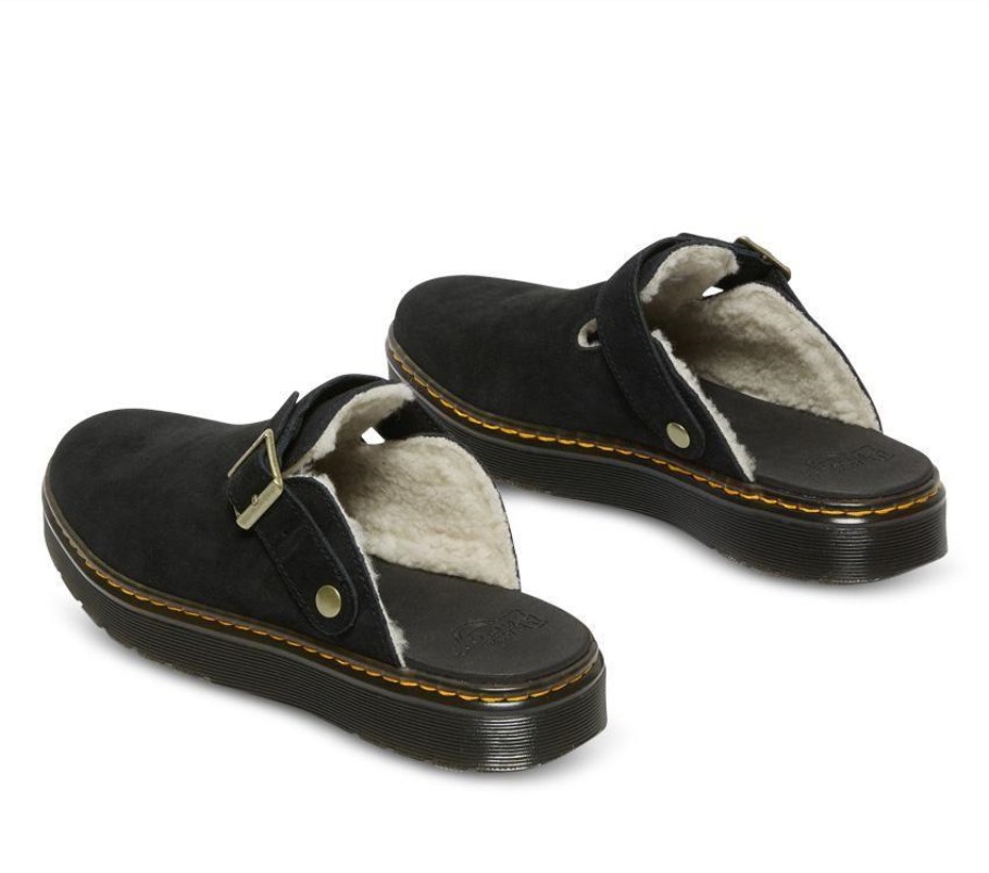 Lisboa Black Dr.martens Portugal Carlson Suede Mule Black