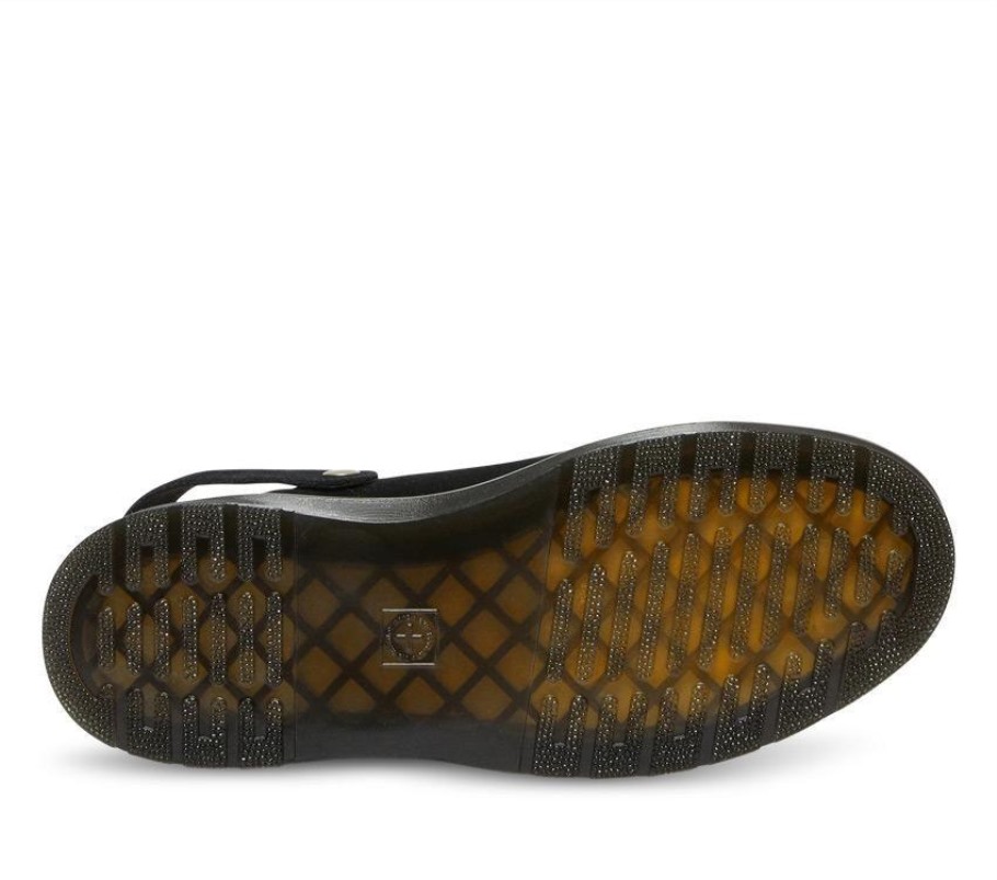 Lisboa Black Dr.martens Portugal Carlson Suede Mule Black