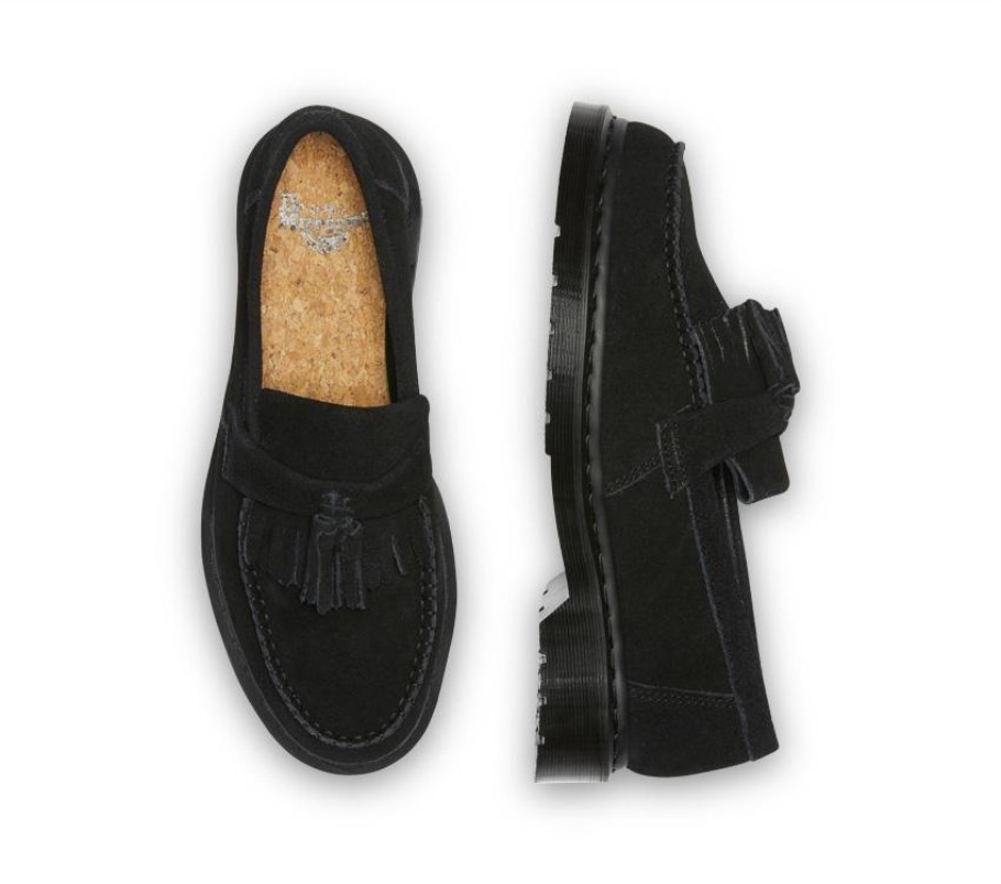 Preto E.h Camurça Dr.martens Portugal Adrian Tassel Loafer E.h Camurça Outlet Preto